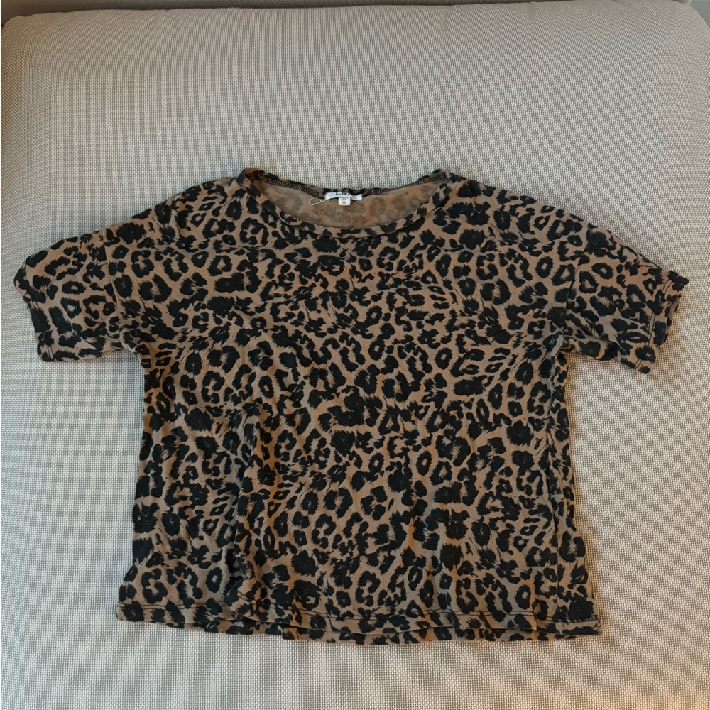 LNA animal print tshirt